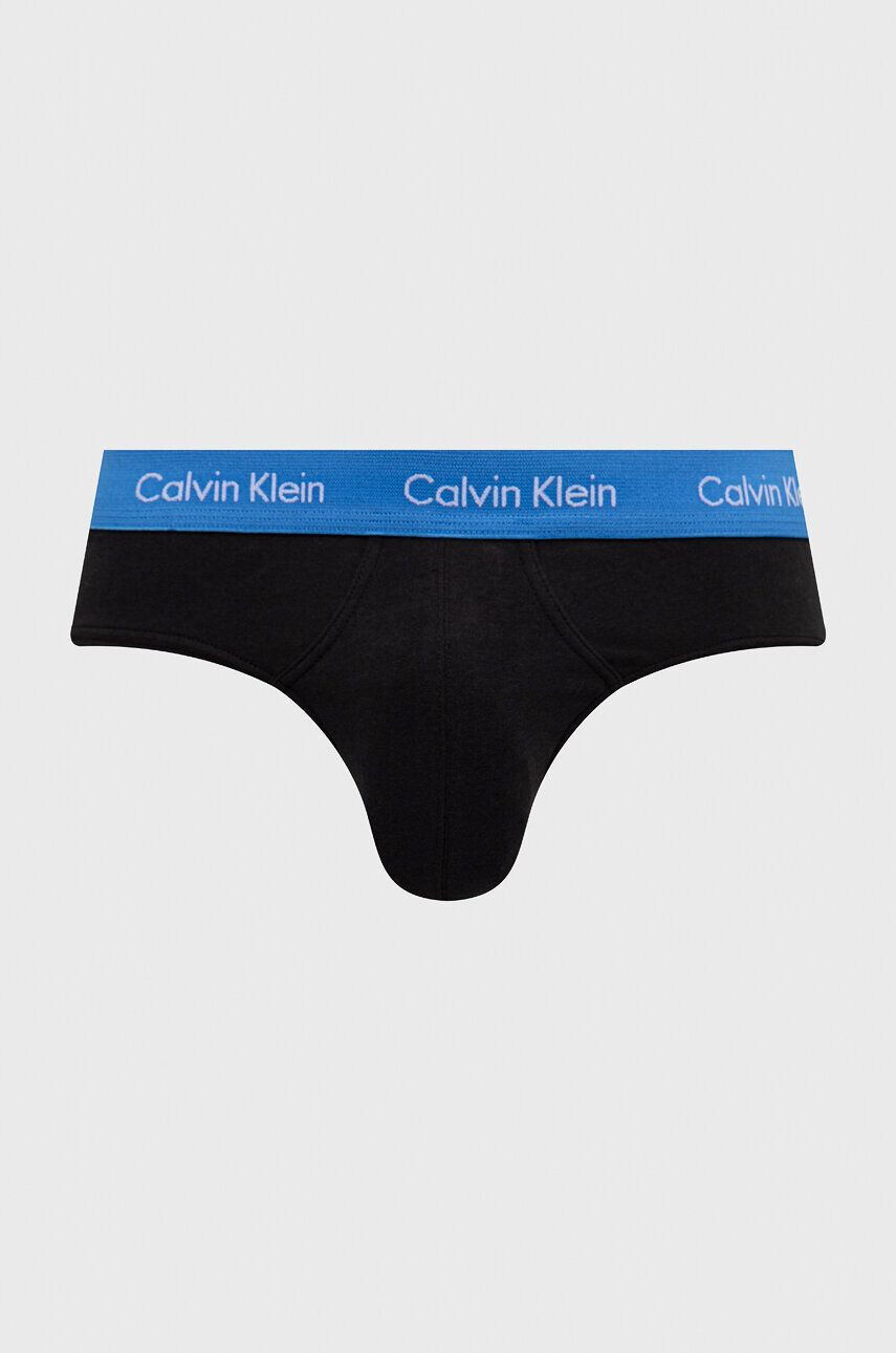 Calvin Klein Underwear Moške spodnjice 3-pack moški črna barva - Pepit.si