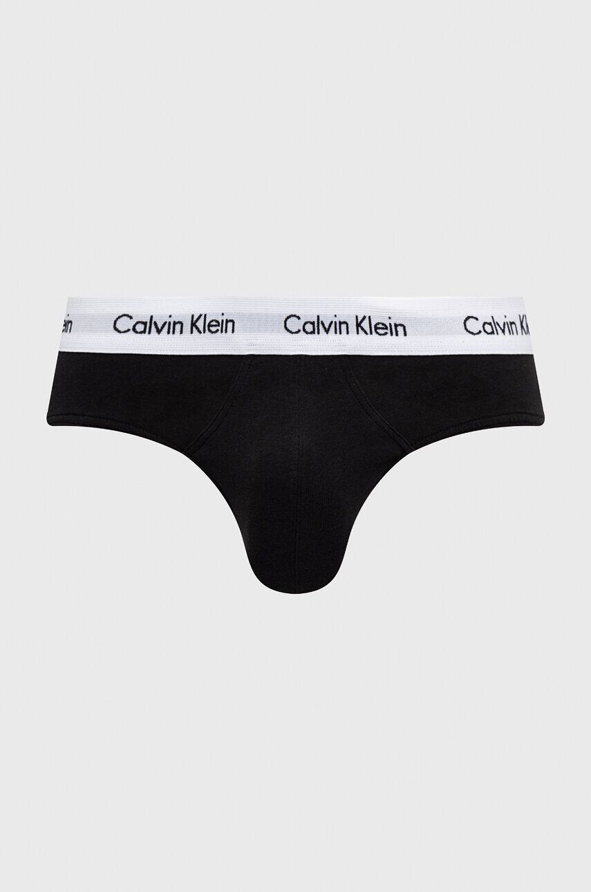 Calvin Klein Underwear Moške spodnjice 3-pack moški črna barva - Pepit.si