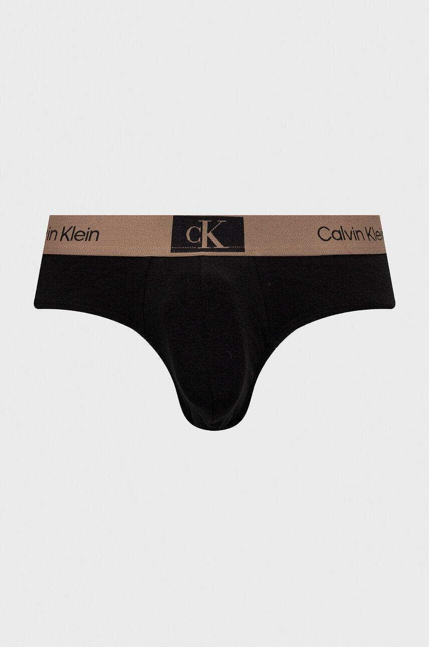 Calvin Klein Underwear Moške spodnjice 7-pack moški črna barva - Pepit.si