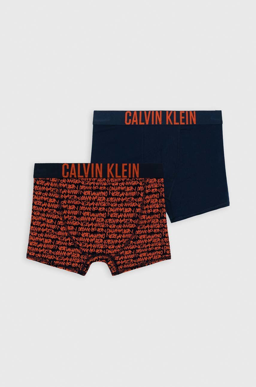 Calvin Klein Underwear Otroške boksarice mornarsko modra barva - Pepit.si