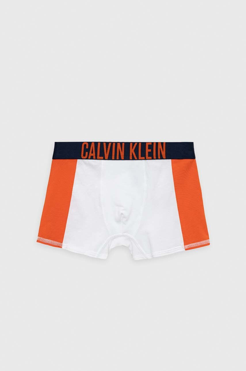 Calvin Klein Underwear Otroške boksarice oranžna barva - Pepit.si