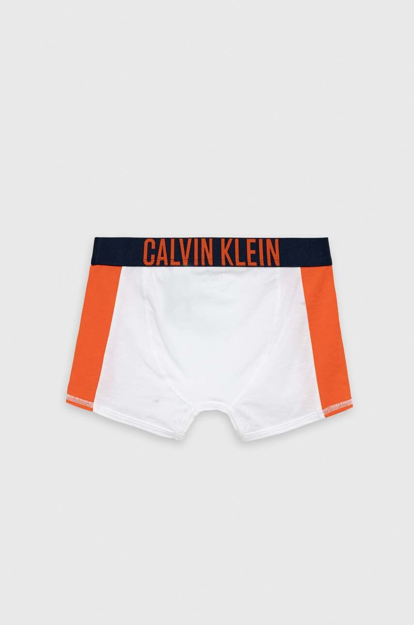 Calvin Klein Underwear Otroške boksarice oranžna barva - Pepit.si