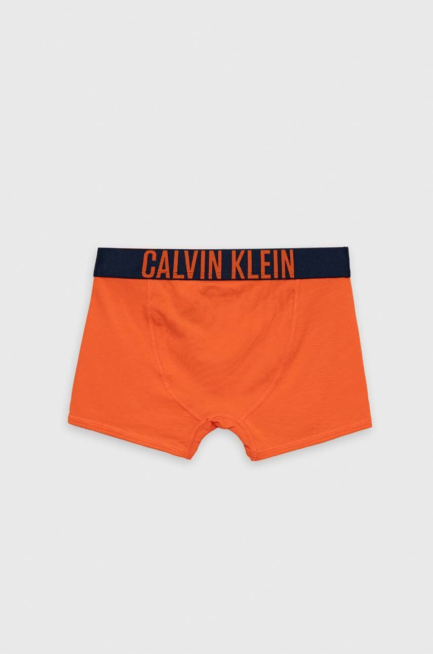 Calvin Klein Underwear Otroške boksarice oranžna barva - Pepit.si