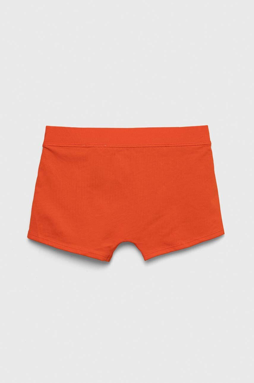 Calvin Klein Underwear Otroške boksarice 2-pack oranžna barva - Pepit.si