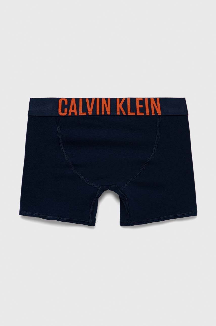 Calvin Klein Underwear Otroške boksarice 2-pack mornarsko modra barva - Pepit.si