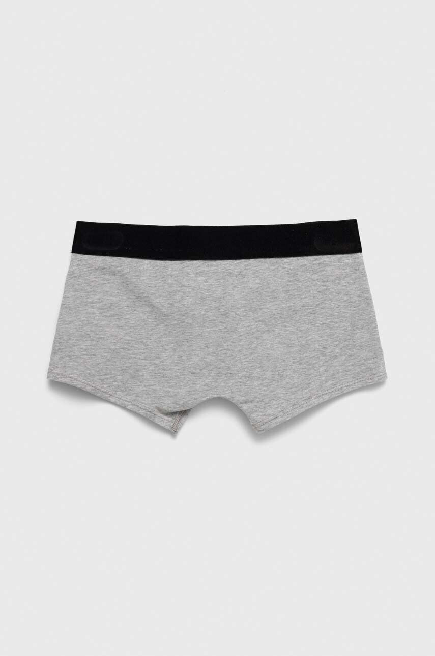 Calvin Klein Underwear Otroške boksarice 3-pack siva barva - Pepit.si