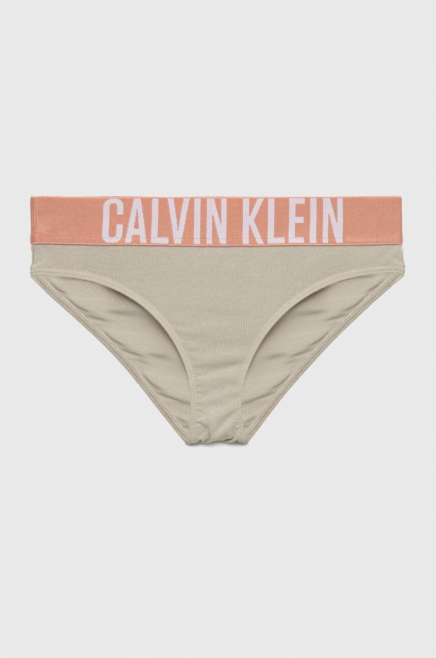 Calvin Klein Underwear Otroške spodnje hlače 2-pack zelena barva - Pepit.si