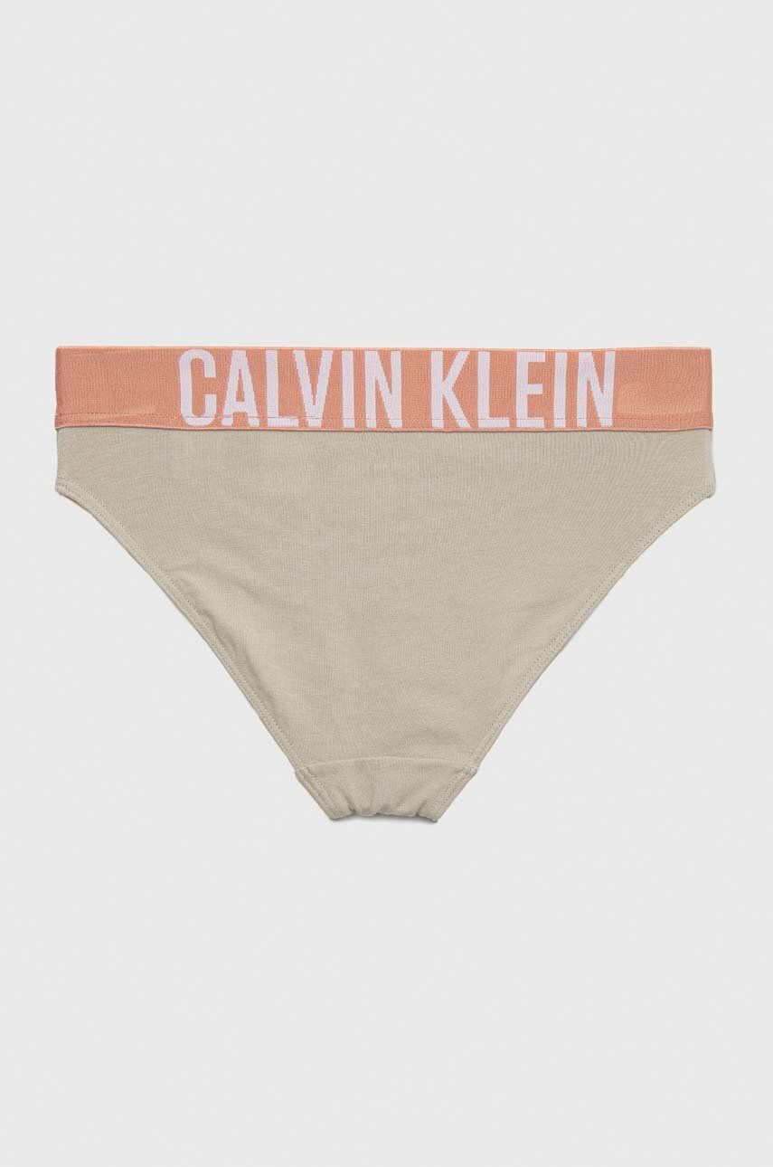 Calvin Klein Underwear Otroške spodnje hlače 2-pack zelena barva - Pepit.si