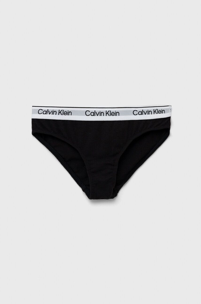 Calvin Klein Underwear Otroške spodnje hlače 5-pack siva barva - Pepit.si