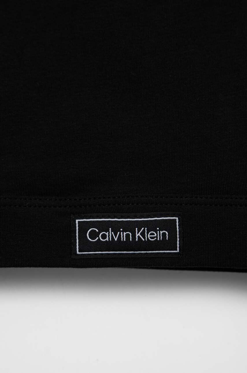 Calvin Klein Underwear Otroški modrček 2-pack črna barva - Pepit.si