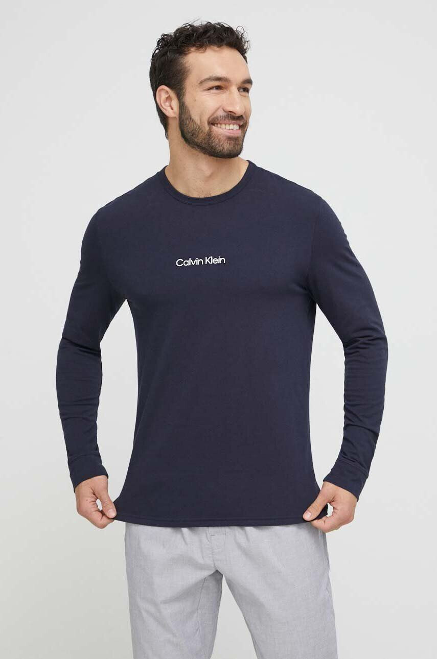 Calvin Klein Underwear Pižama moška siva barva - Pepit.si