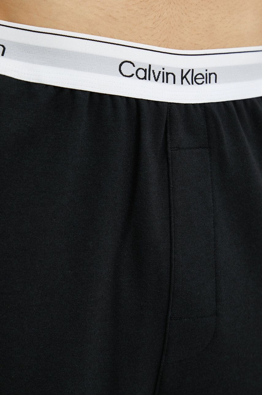 Calvin Klein Underwear Spodnji del pižame moški črna barva - Pepit.si