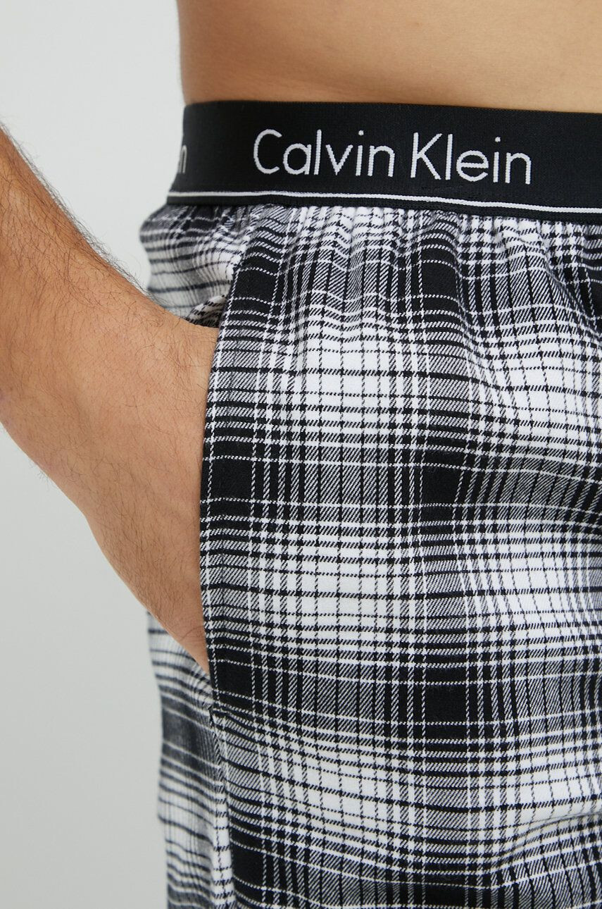 Calvin Klein Underwear Spodnji del pižame moški črna barva - Pepit.si