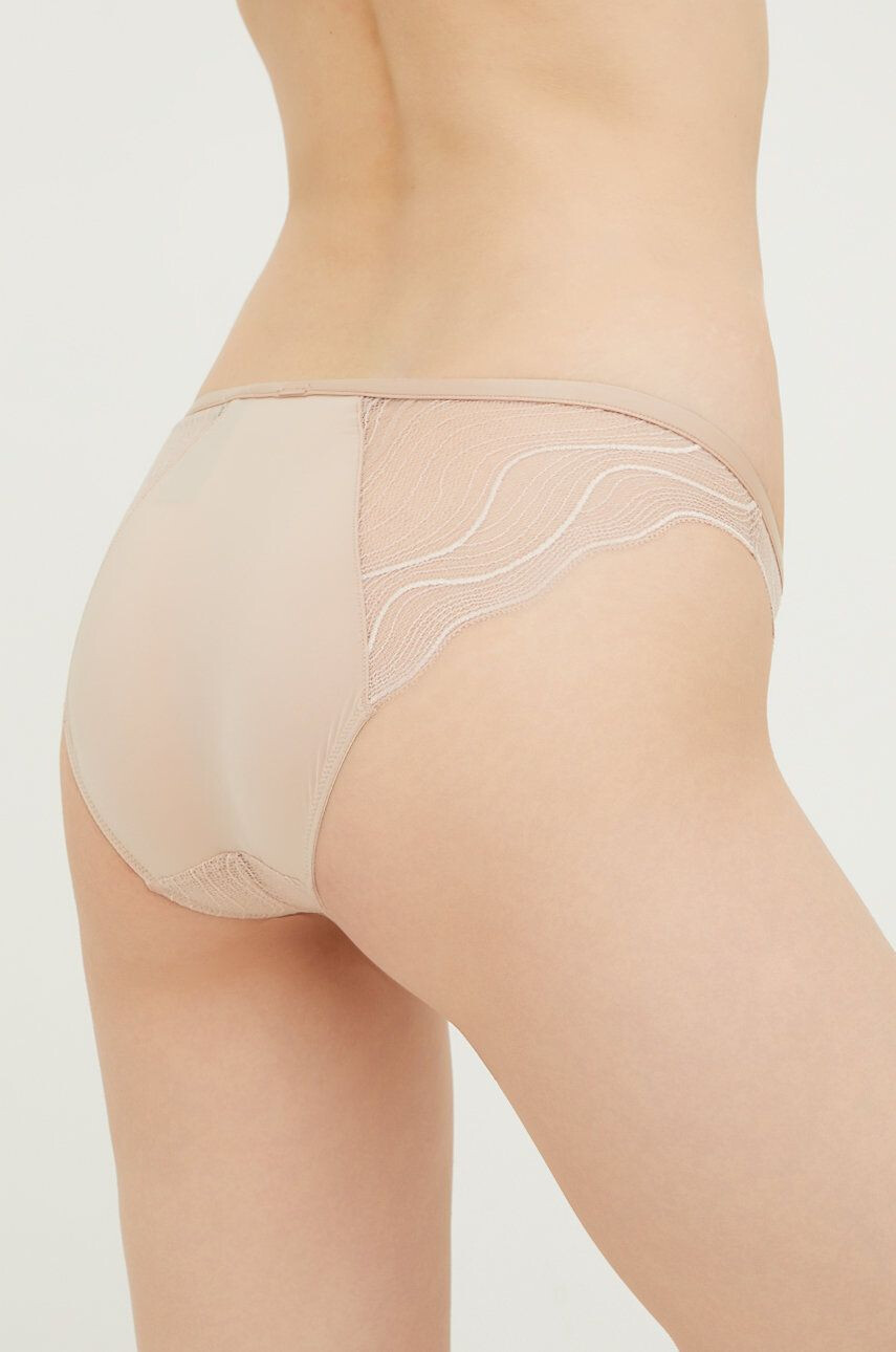 Calvin Klein Underwear Spodnjice bež barva - Pepit.si