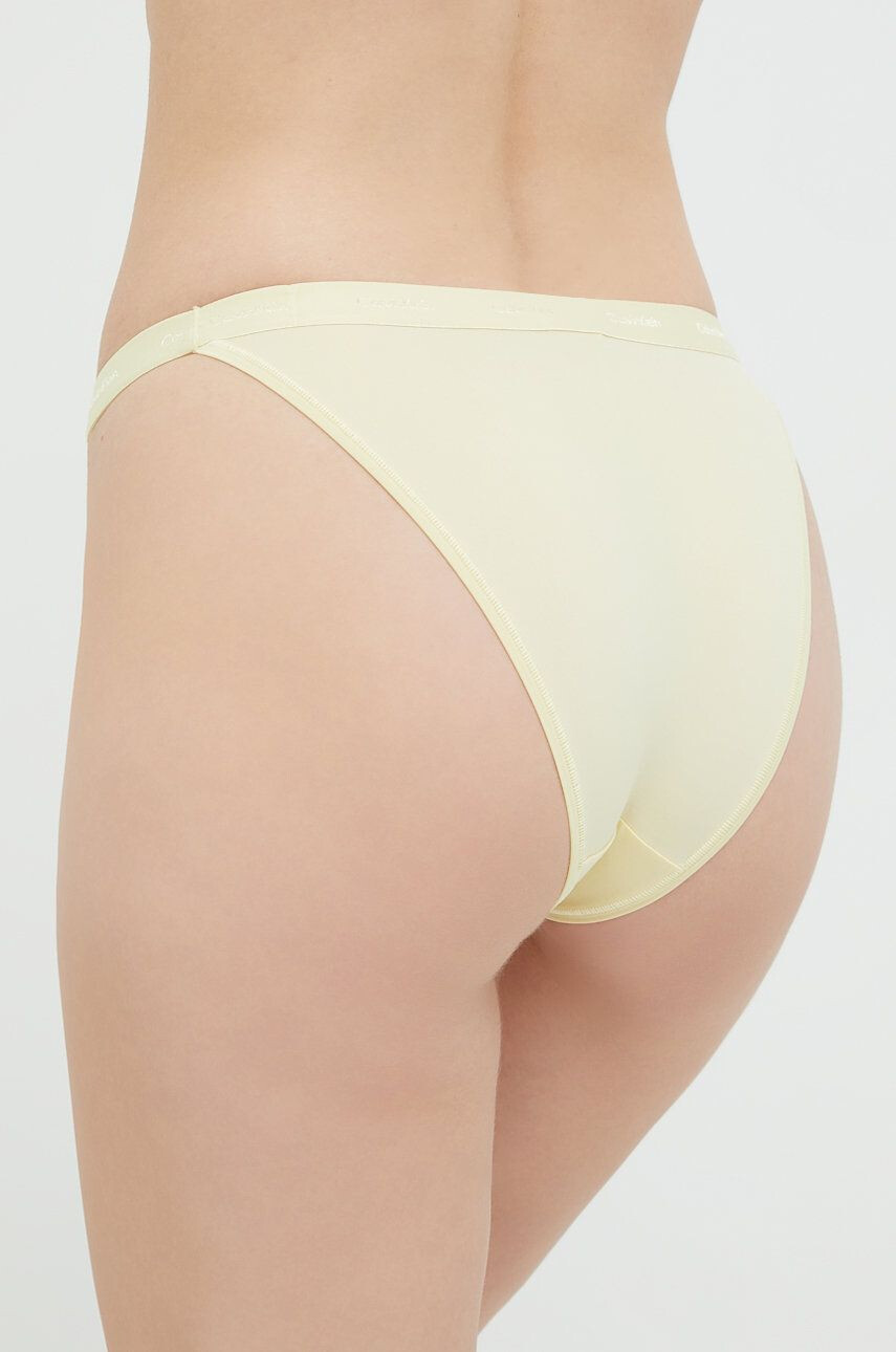 Calvin Klein Underwear Spodnjice rumena barva - Pepit.si