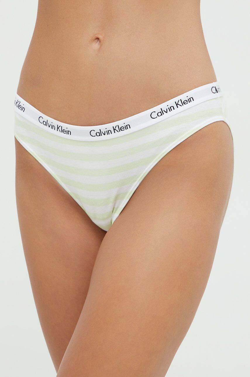 Calvin Klein Underwear Spodnjice zelena barva - Pepit.si