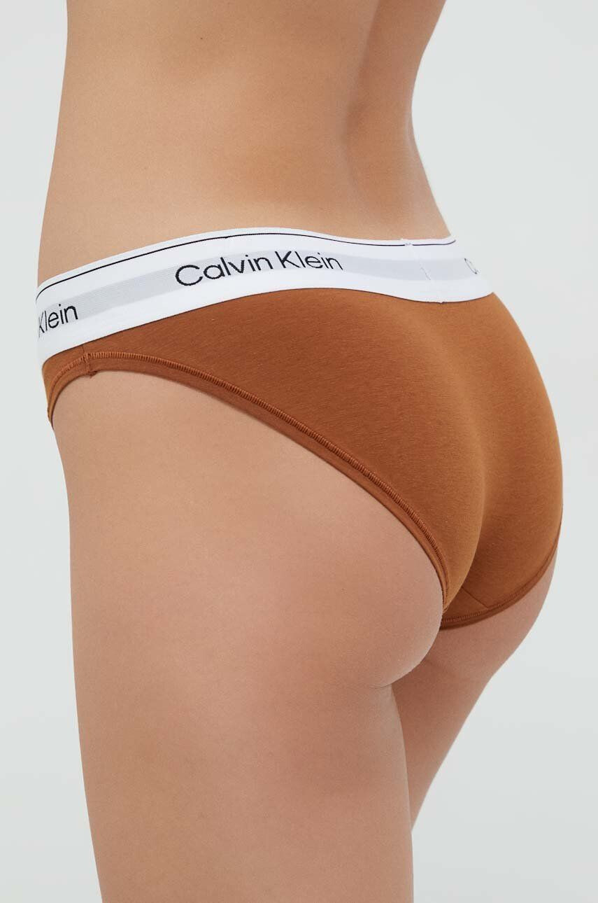 Calvin Klein Underwear Spodnjice rjava barva - Pepit.si