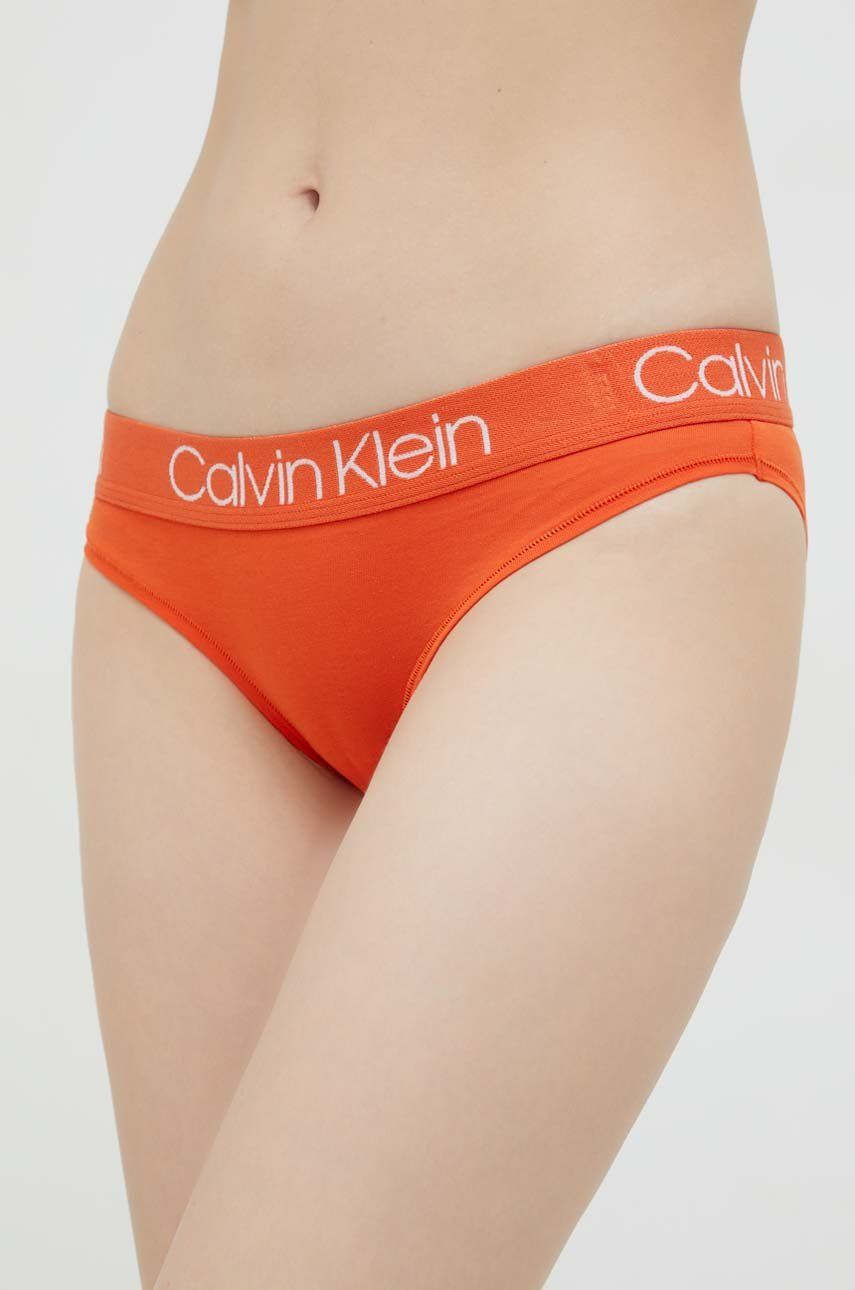 Calvin Klein Underwear Spodnjice oranžna barva - Pepit.si