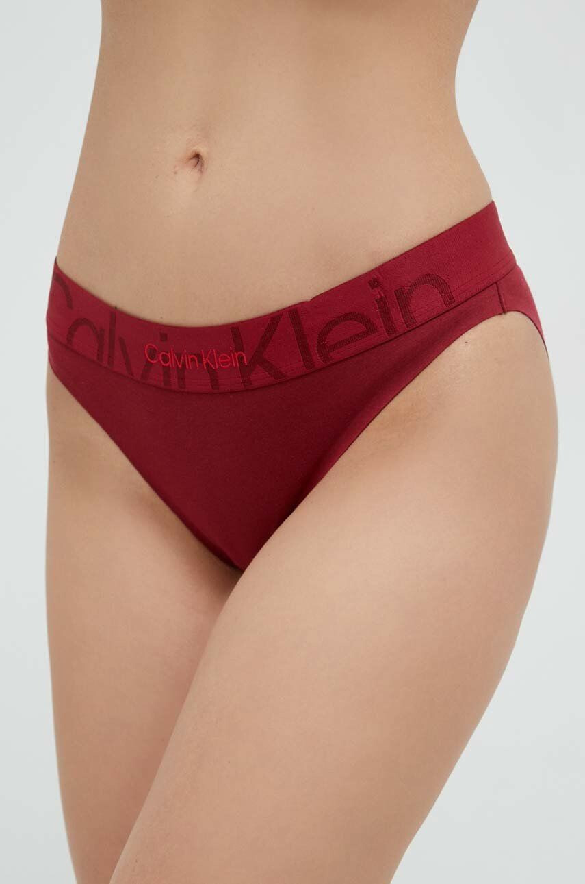 Calvin Klein Underwear Spodnjice bordo barva - Pepit.si