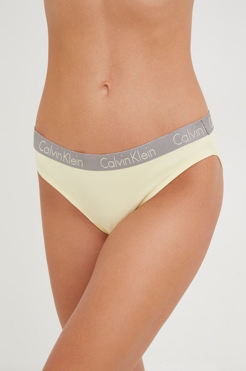 Calvin Klein Underwear Spodnjice rumena barva - Pepit.si