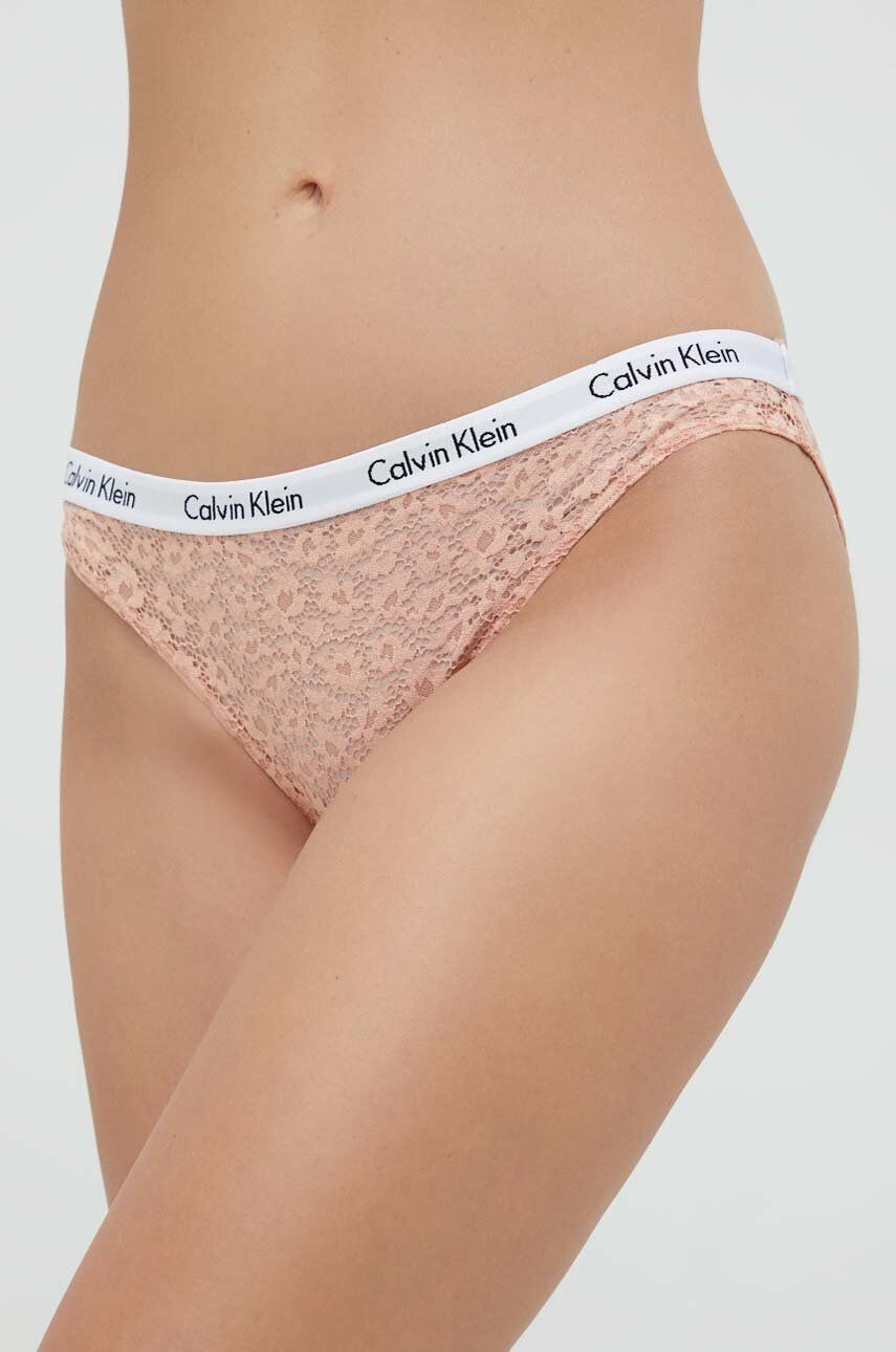 Calvin Klein Underwear Spodnjice roza barva - Pepit.si