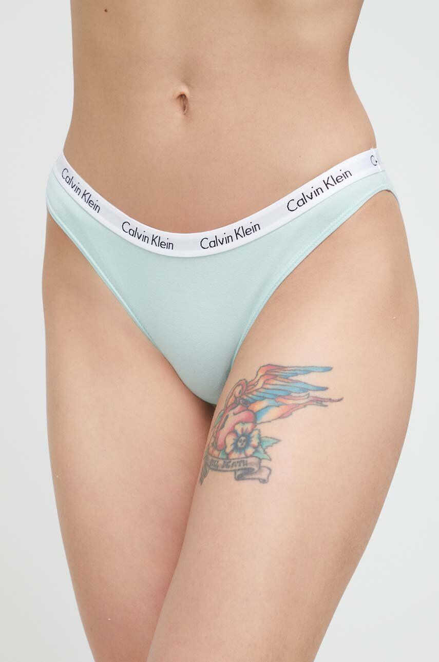 Calvin Klein Underwear Spodnjice turkizna barva - Pepit.si