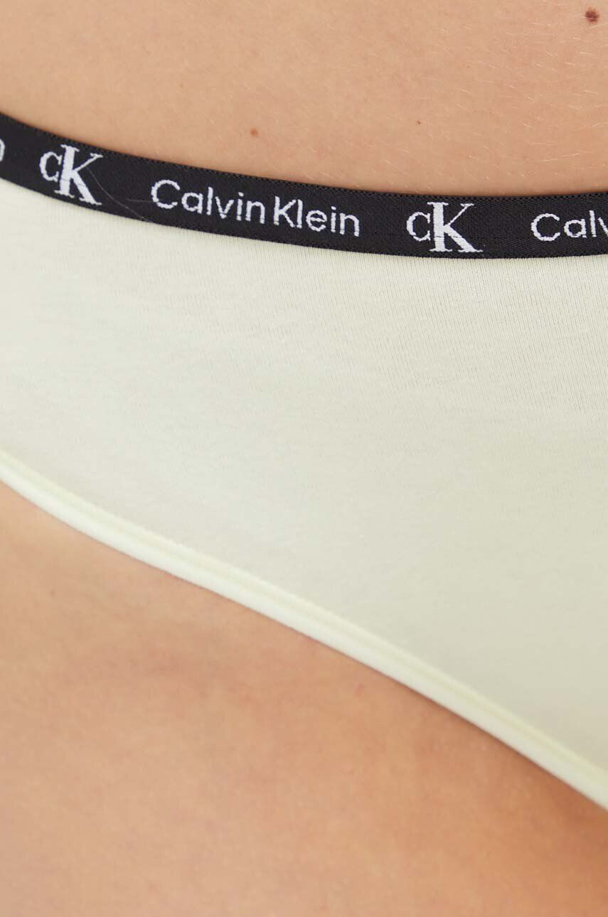 Calvin Klein Underwear Spodnjice 2-pack rumena barva - Pepit.si