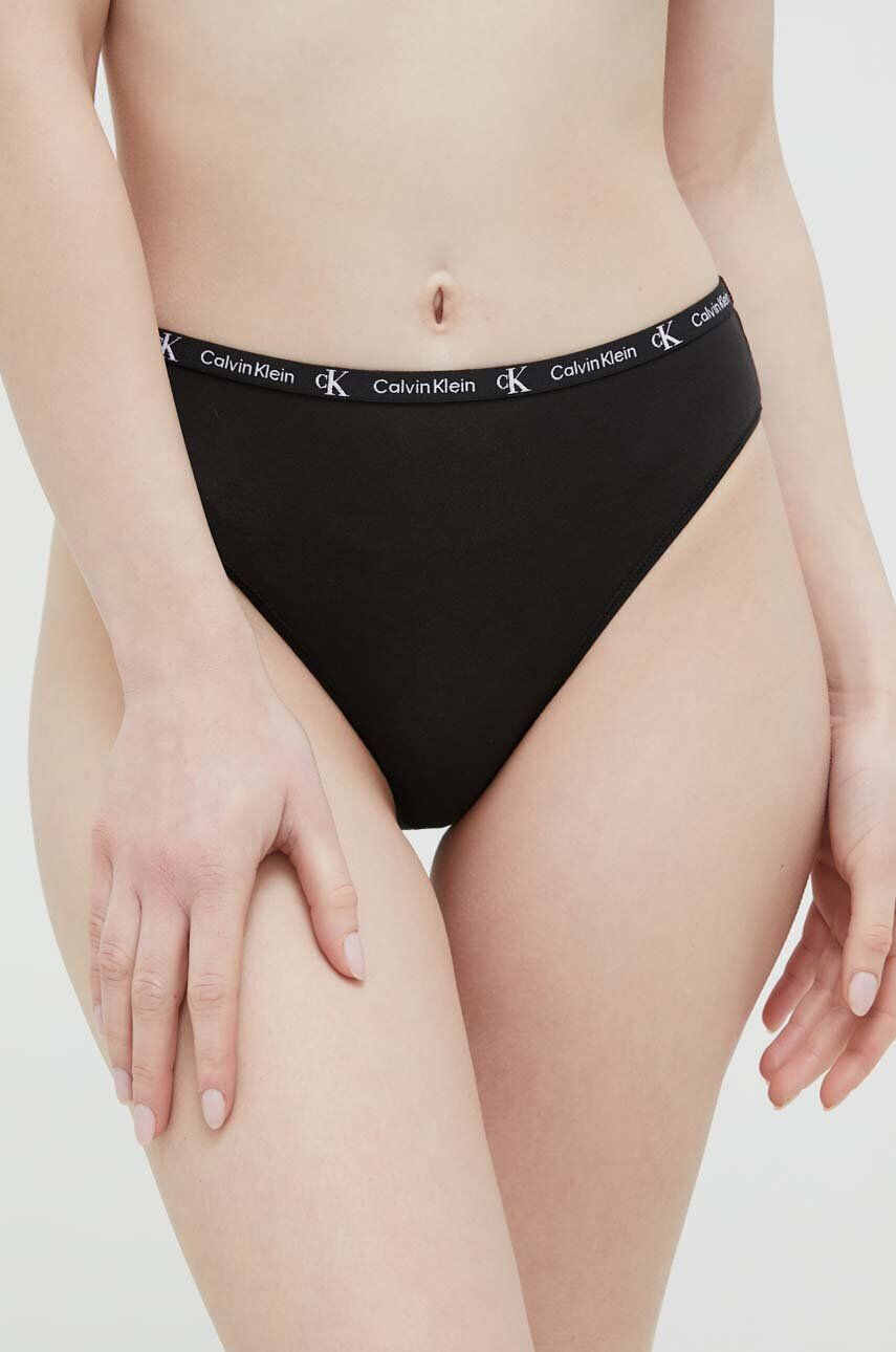 Calvin Klein Underwear Spodnjice 2-pack črna barva - Pepit.si