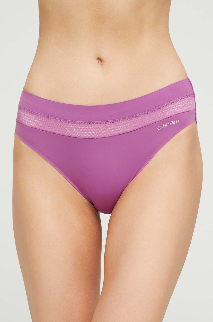 Calvin Klein Underwear Spodnjice vijolična barva - Pepit.si