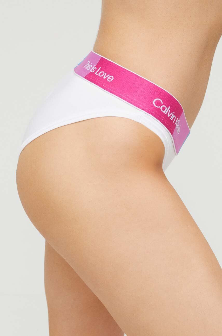 Calvin Klein Underwear Spodnjice bela barva - Pepit.si