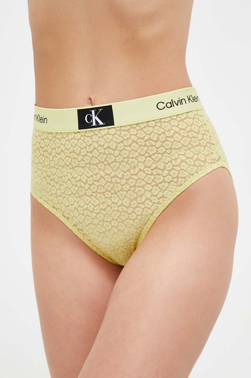 Calvin Klein Underwear Spodnjice rumena barva - Pepit.si