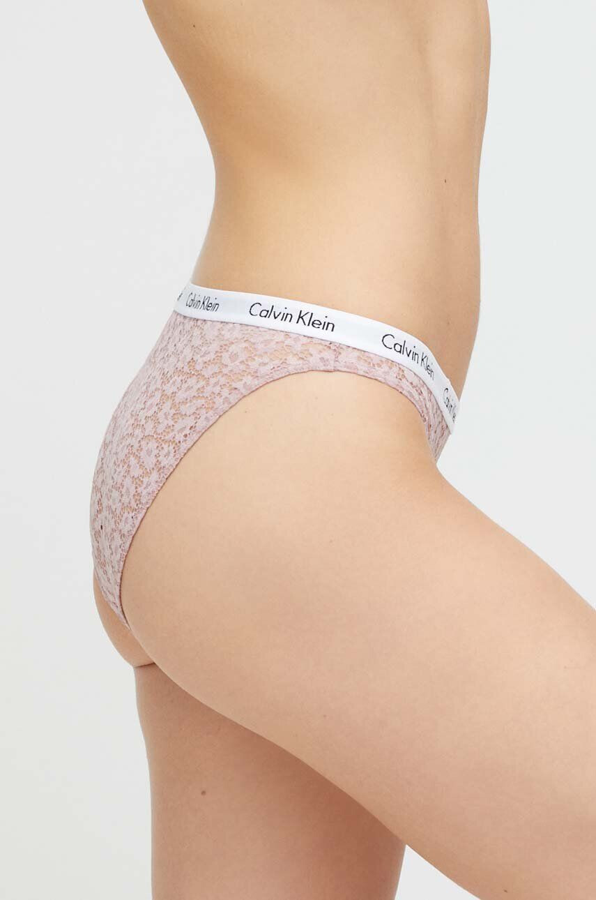 Calvin Klein Underwear Spodnjice roza barva - Pepit.si