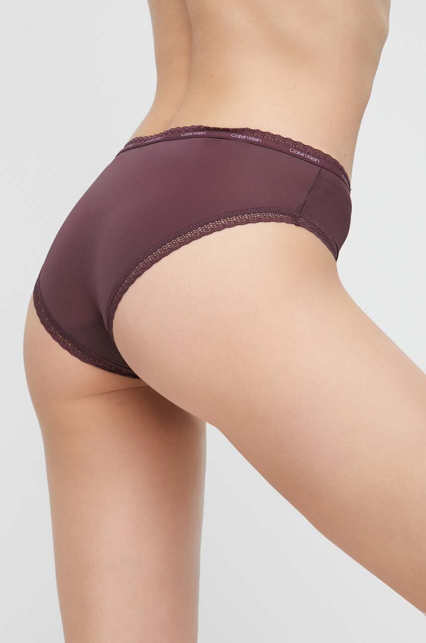 Calvin Klein Underwear Spodnjice vijolična barva - Pepit.si