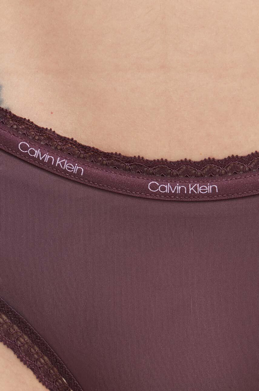 Calvin Klein Underwear Spodnjice vijolična barva - Pepit.si