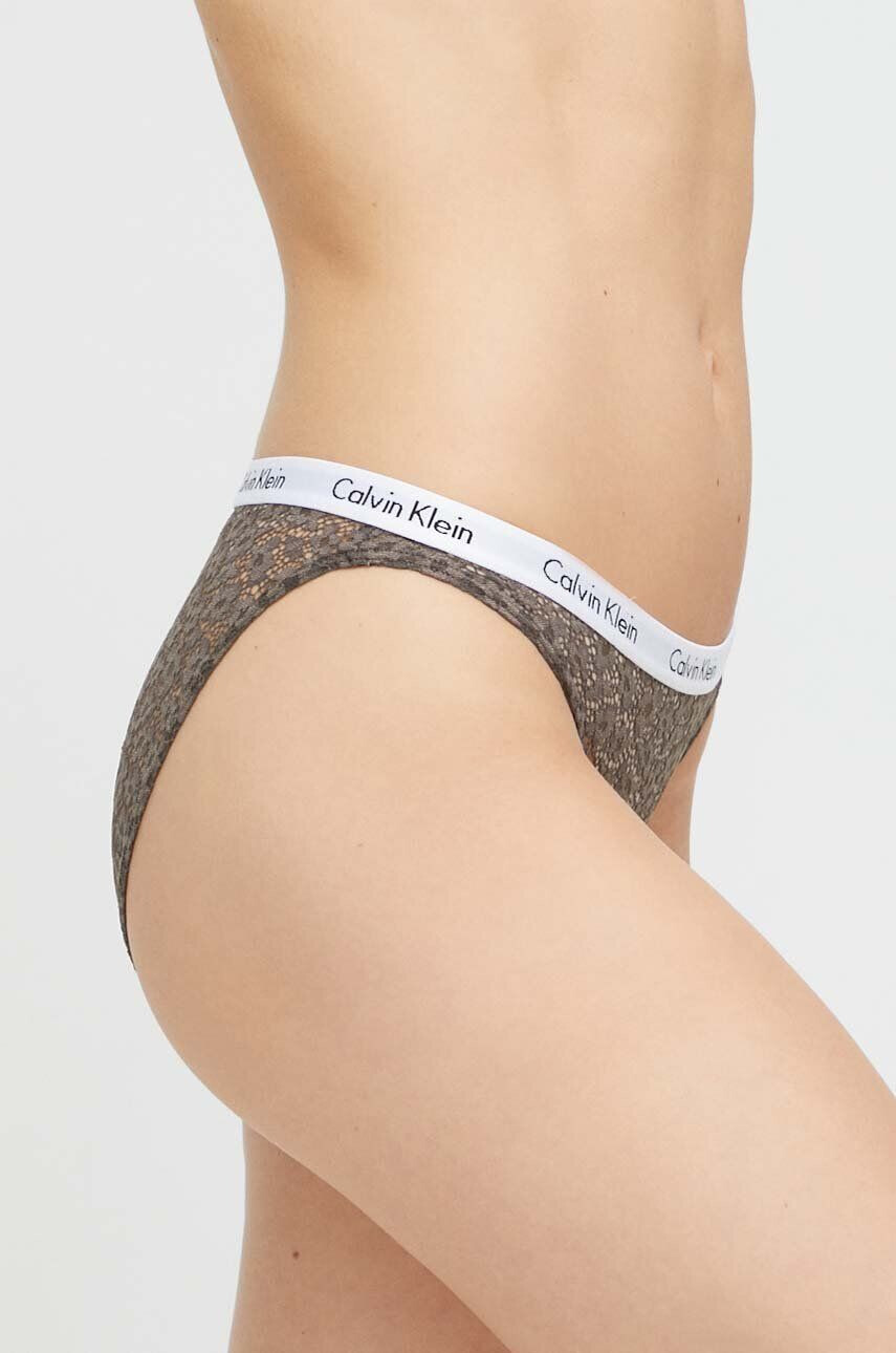 Calvin Klein Underwear Spodnjice zelena barva - Pepit.si