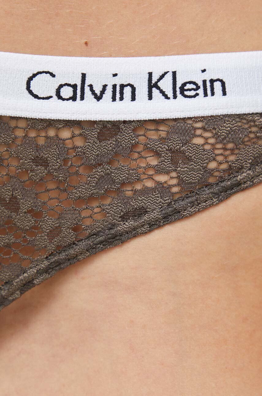 Calvin Klein Underwear Spodnjice zelena barva - Pepit.si