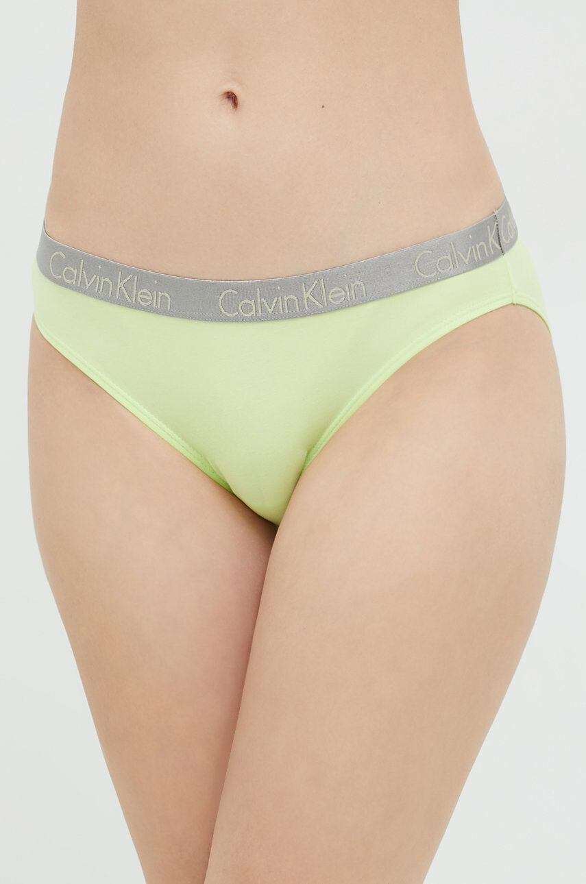 Calvin Klein Underwear Spodnjice (3-pack) zelena barva - Pepit.si