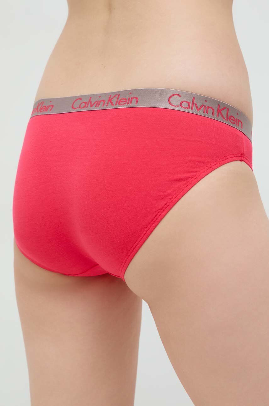 Calvin Klein Underwear Spodnjice (3-pack) roza barva - Pepit.si