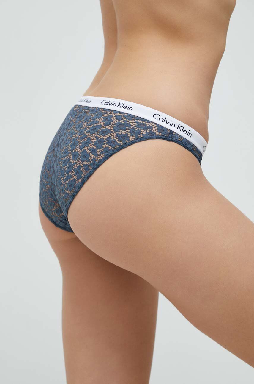 Calvin Klein Underwear Spodnjice 3-pack zelena barva - Pepit.si