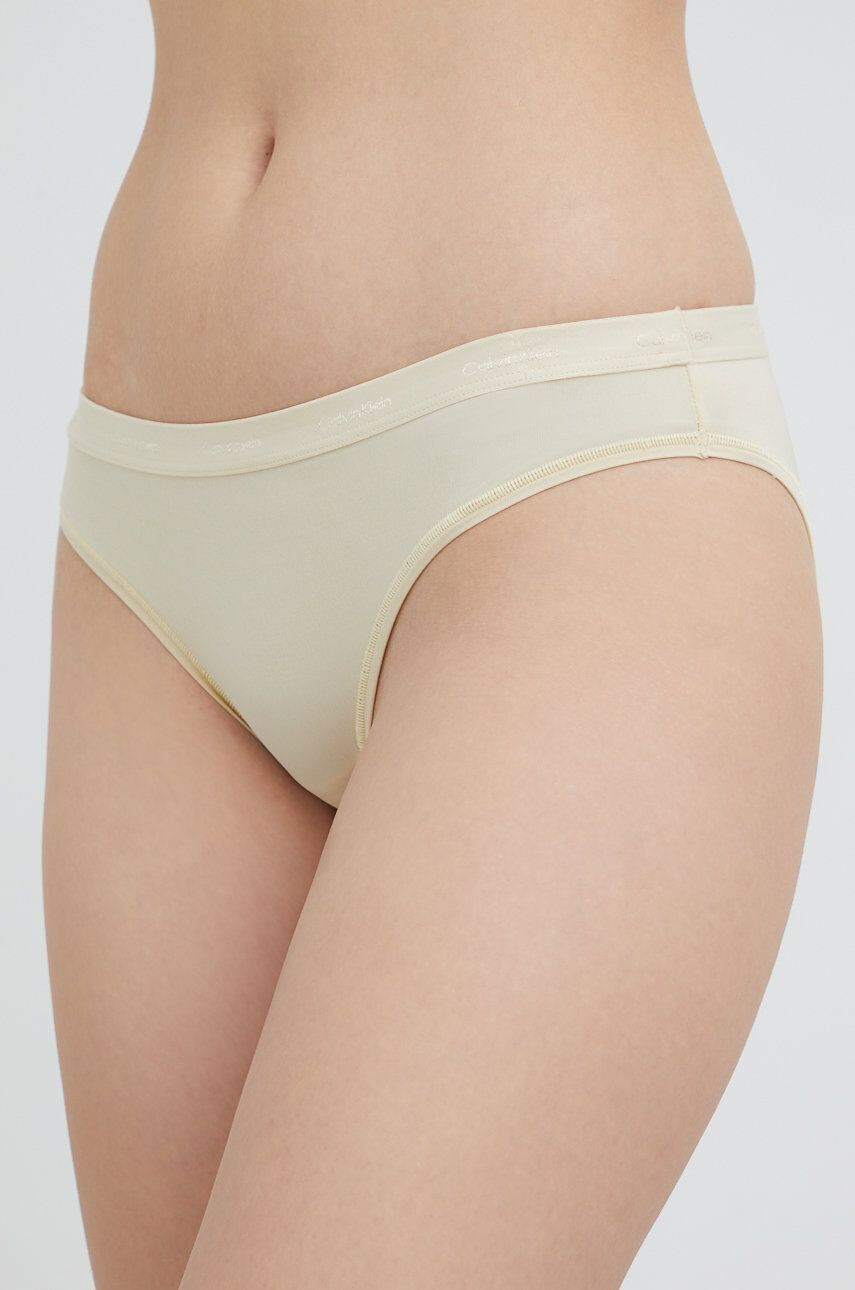 Calvin Klein Underwear Spodnjice bež barva - Pepit.si