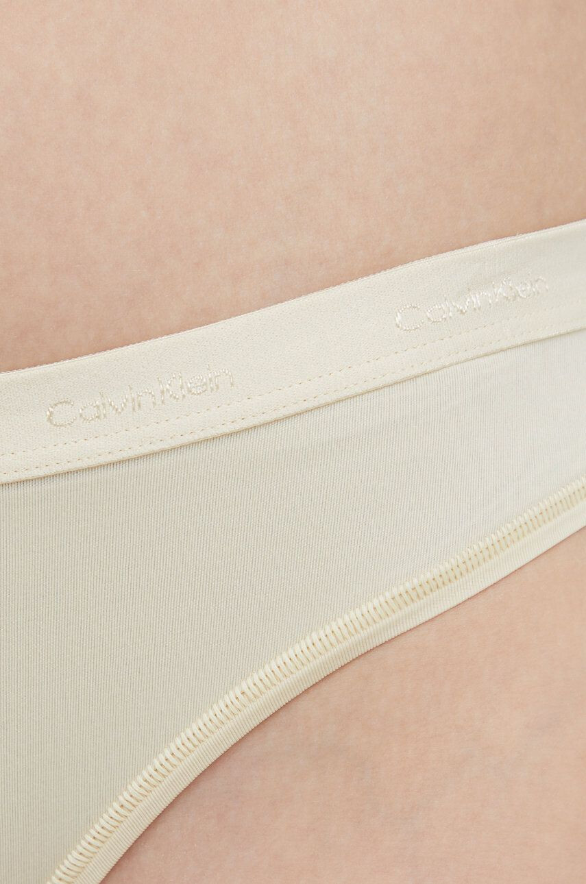 Calvin Klein Underwear Spodnjice bež barva - Pepit.si