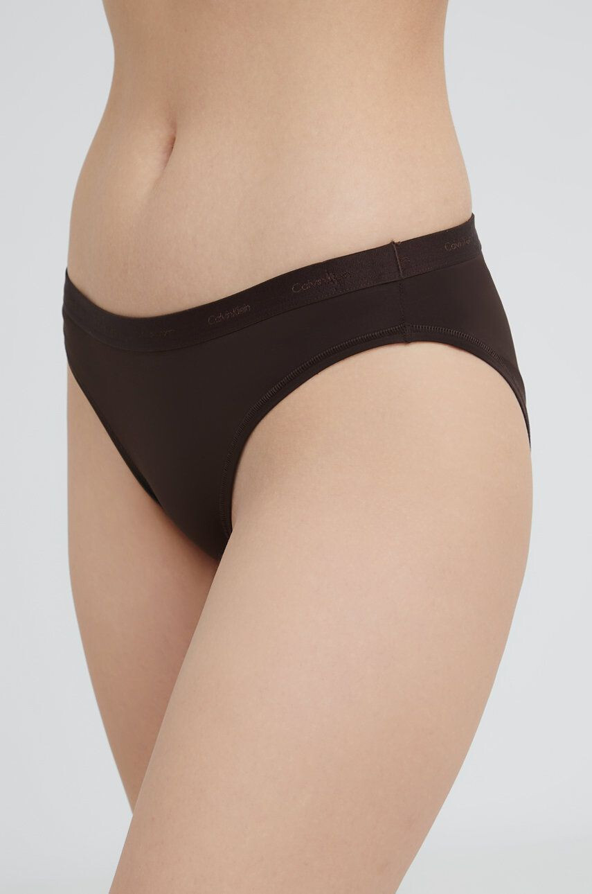 Calvin Klein Underwear Spodnjice rjava barva - Pepit.si