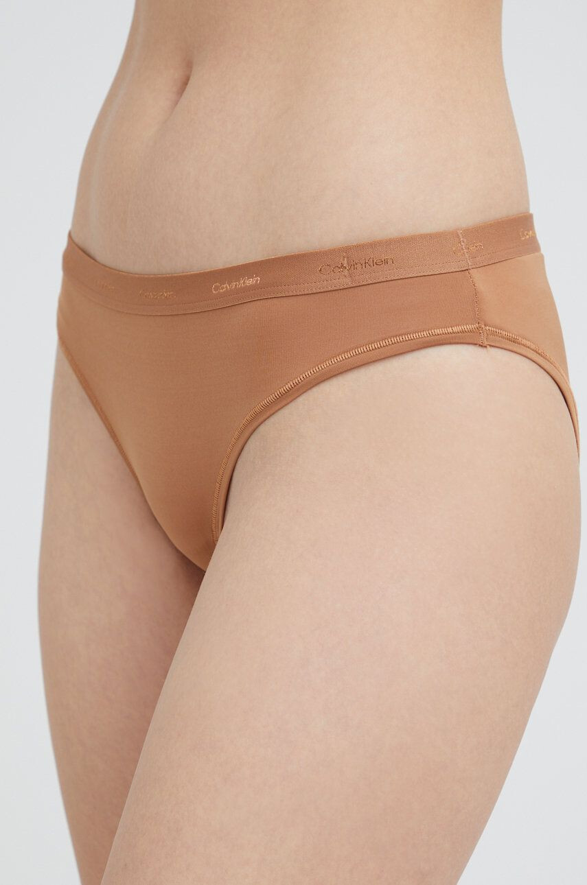 Calvin Klein Underwear Spodnjice rjava barva - Pepit.si