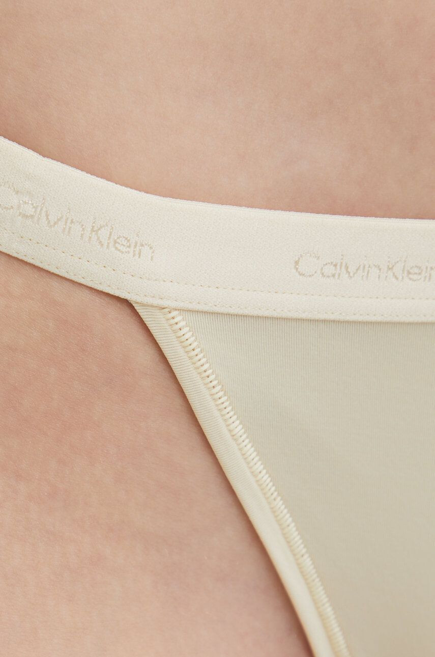 Calvin Klein Underwear Spodnjice bež barva - Pepit.si