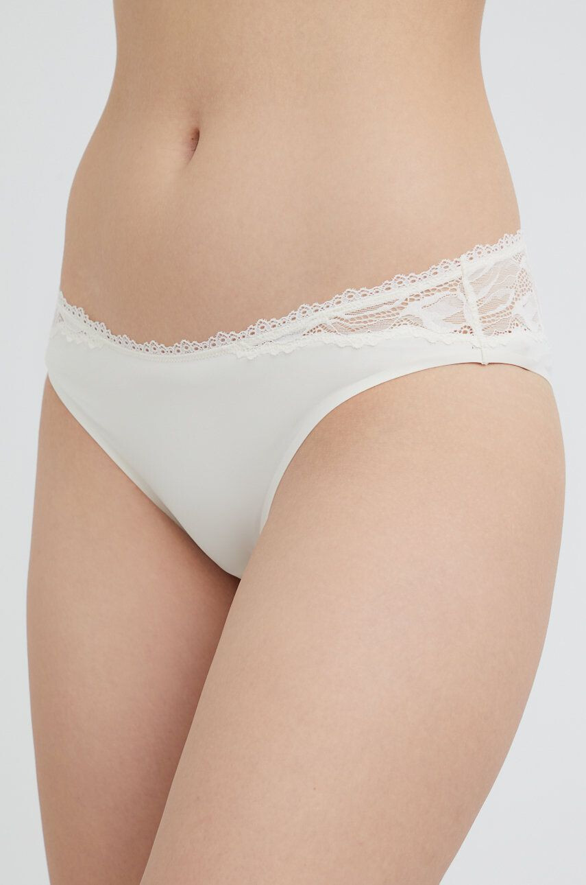 Calvin Klein Underwear Spodnjice bež barva - Pepit.si