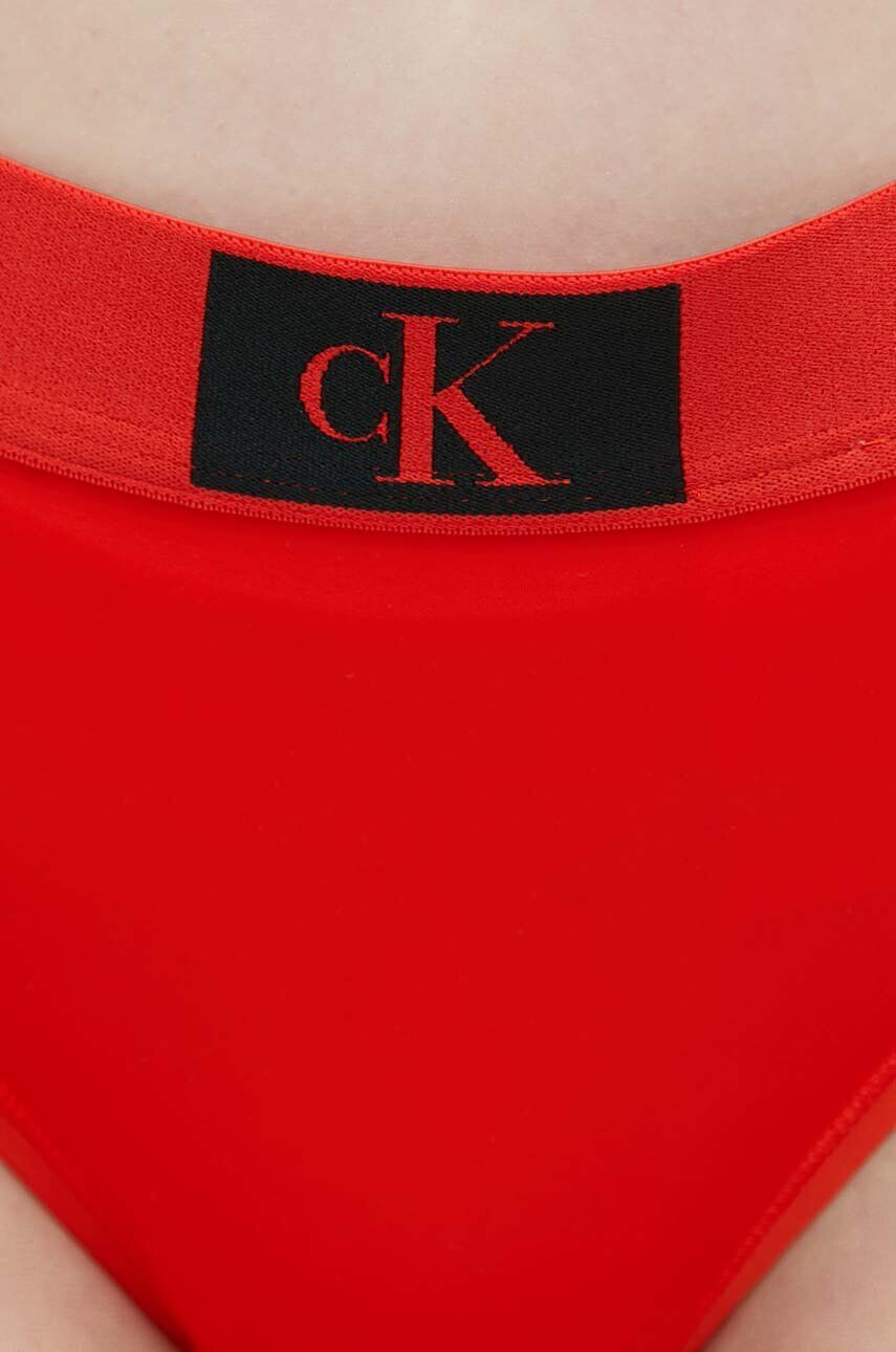 Calvin Klein Underwear Tangice rdeča barva - Pepit.si