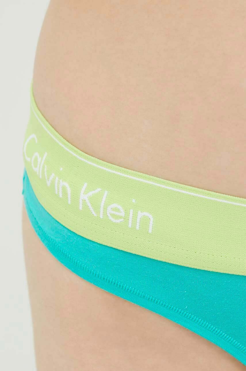 Calvin Klein Underwear Tangice oranžna barva - Pepit.si