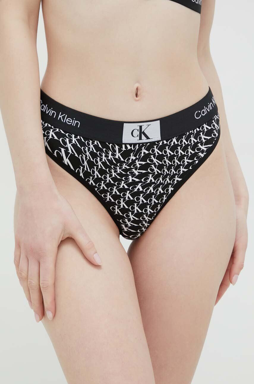 Calvin Klein Underwear Tangice zelena barva - Pepit.si