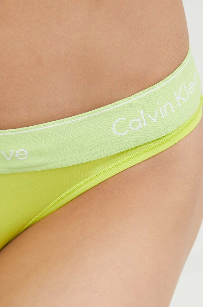 Calvin Klein Underwear Tangice rumena barva - Pepit.si