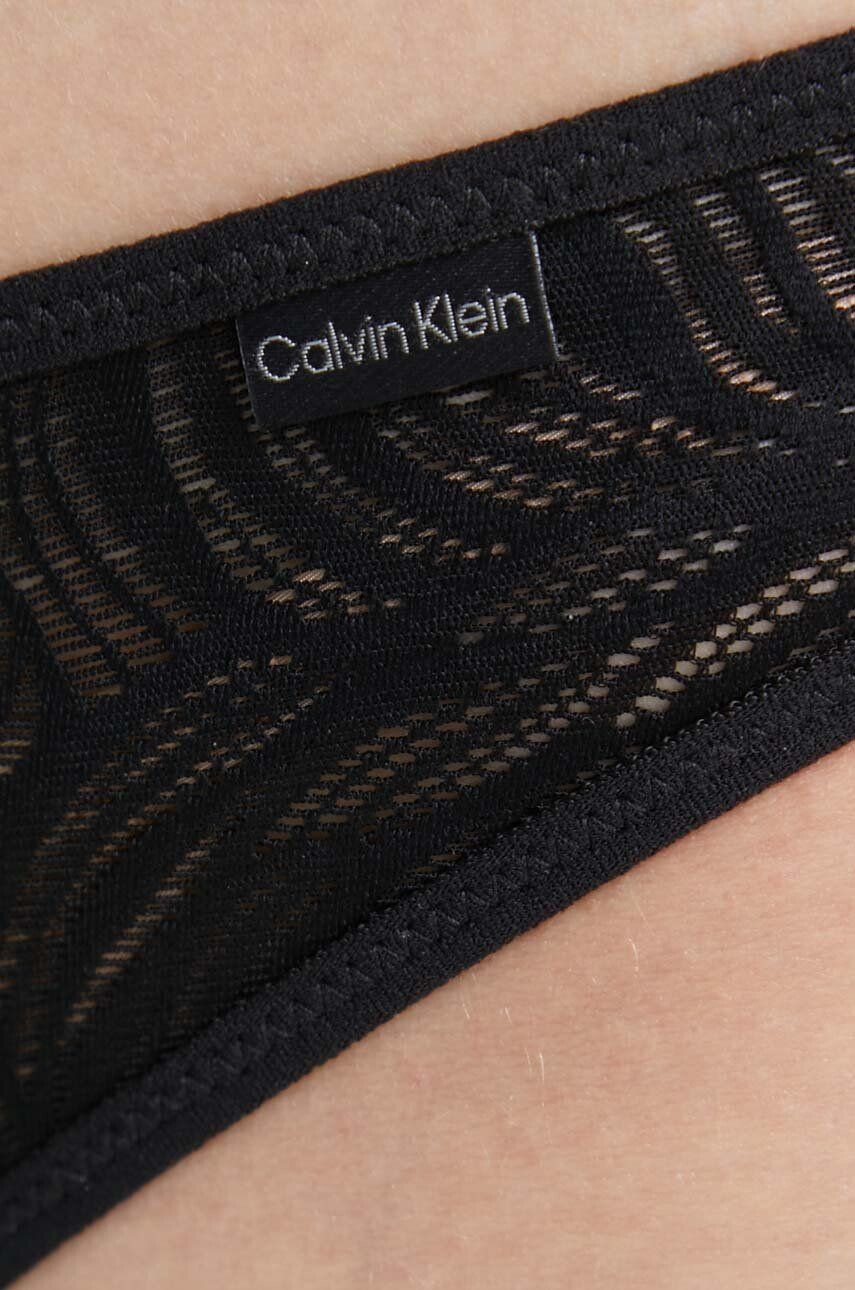 Calvin Klein Underwear Tangice črna barva - Pepit.si